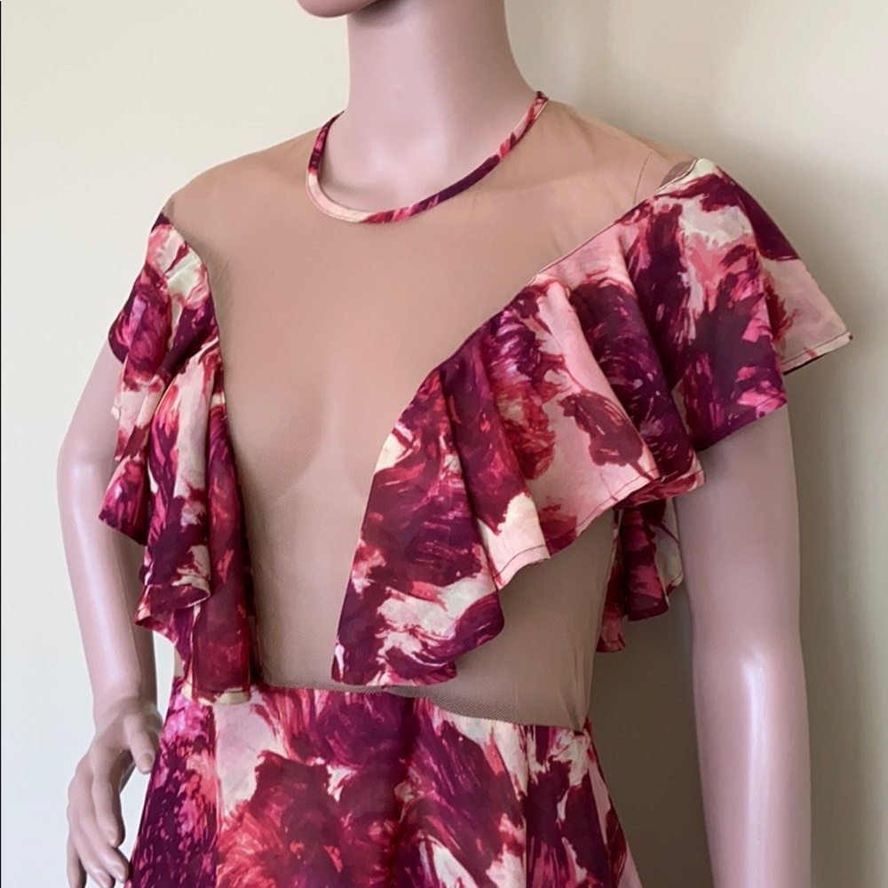 For Love & Lemons Wild Rose Ruffle Mini - Picture 3 of 8